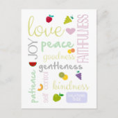 vruchten van de gedistilleerde drank briefkaart (Voorkant)