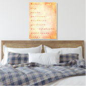 Vruchten van de gedistilleerde drank Christelijk i Canvas Afdruk (Insitu (Slaapkamer))