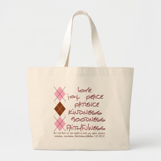 vruchten van de gedistilleerde drank grote tote bag (Voorkant)