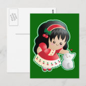 vruchten van de gedistilleerde drank: Kindheid Briefkaart (Voorkant / Achterkant)