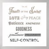 Vruchten van de gedistilleerde drank poster (Voorkant)