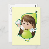 vruchten van de gedistilleerde drank: Vrede Briefkaart (Voorkant / Achterkant)