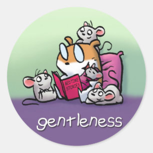 Vruchten van de gedistilleerde sticker (Gentleness