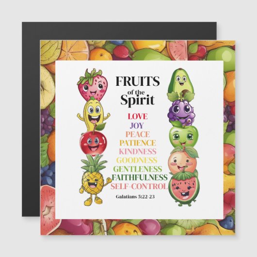 Vruchten van de Geest (Voorkant / Achterkant)