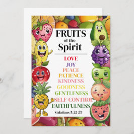 Vruchten van de Geest Advieskaart