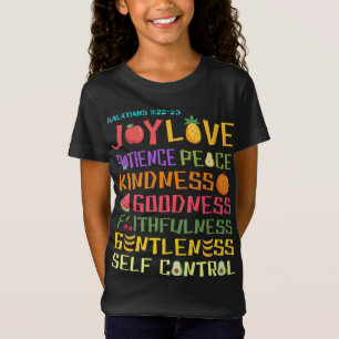 Vruchten van de Geest Christelijk Bijbelvers T-shirt