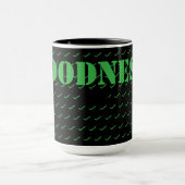 vruchten van de geest goedheid goedheid mok (Midden)