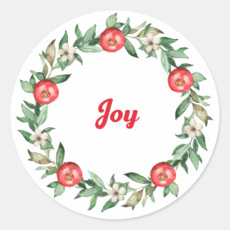Vruchten van de Geest Granaatappel Stickers - Joy