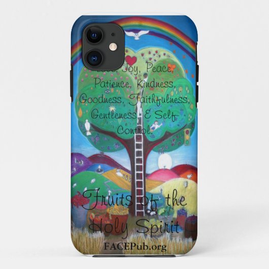 Vruchten van de Geest Iphone 5 Hoesje (Achterkant)