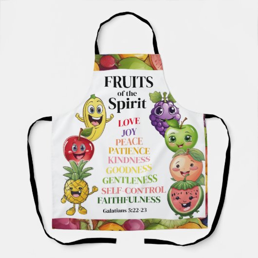 Vruchten van de Geest Schort (Voorkant)