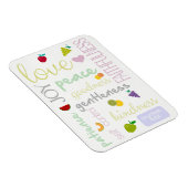 Vruchten van de Heilige Geest Christelijke magneet (Rechterzijde)