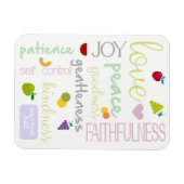 Vruchten van de Heilige Geest Christelijke magneet (Horizontaal)