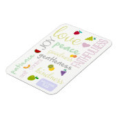 Vruchten van de Heilige Geest Christelijke magneet (Linkerzijde)