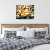 Vruchten van de oogst canvas afdruk (Insitu (Slaapkamer))