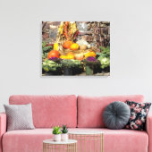 Vruchten van de oogst canvas afdruk (Insitu (Woonkamer))