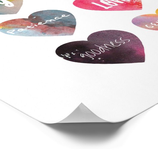 Vruchten van de Poster van de Gedistilleerde Schri (Hoek)