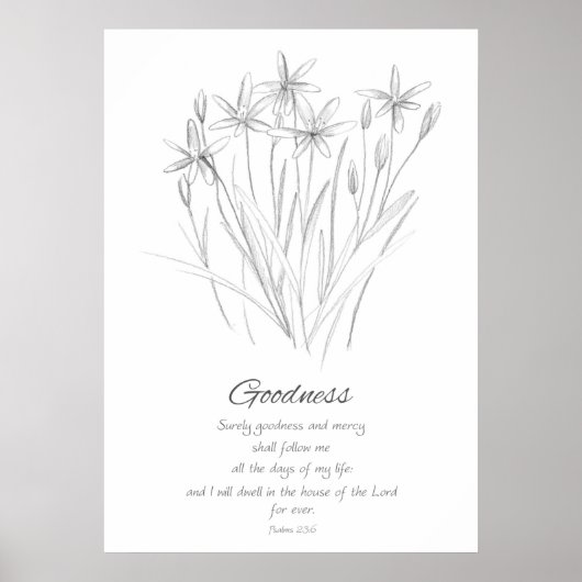 Vruchten van de Spirit Galatians 5:22 Schrift Poster (Voorkant)