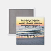  VRUCHTEN VAN DE SPIRIT GALATIANS 5 MAGNEET (Voorkant / Achterkant)