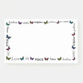 Vruchten van de stevige Bijbel Verse Butterfly Post-it® Notes (Voorkant)