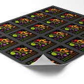 Vruchten van de Tegel voor ontkleurde  gedistillee Poster (Hoek)