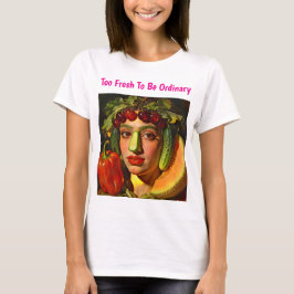 Vruchten van Expressie – Een Surrealistisch Portre T-shirt