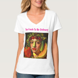 Vruchten van Expressie – Een Surrealistisch Portre T-shirt