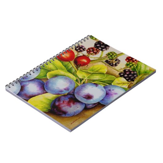 Vruchten van fijn notitieboek van Hedgerow (Linkerzijde)