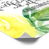 Vruchten van gedistilleerde dranken | CHRISTELIJK  Poster (Hoek)