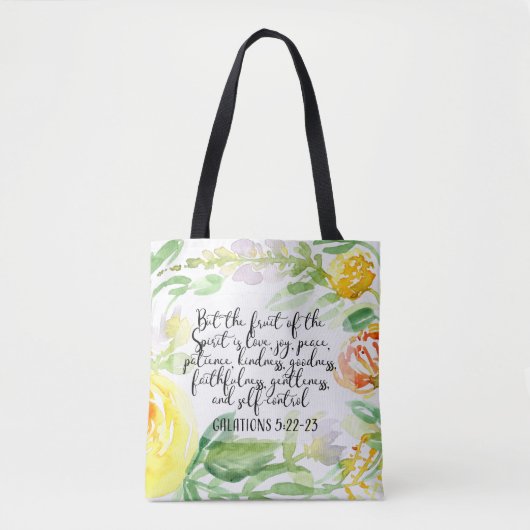 Vruchten van gedistilleerde dranken | Christelijke Tote Bag (Voorkant)
