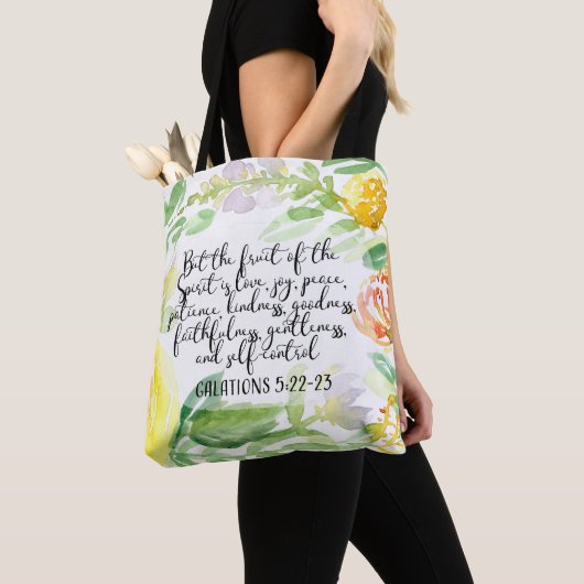 Vruchten van gedistilleerde dranken | Christelijke Tote Bag (Dichtbij)