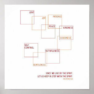 Vruchten van gedistilleerde dranken poster