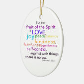 Vruchten van gedistilleerde sierplanten keramisch ornament (Links)