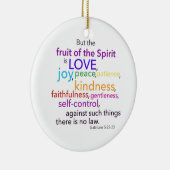 Vruchten van gedistilleerde sierplanten keramisch ornament (Rechts)