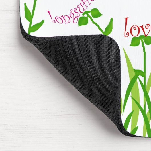 Vruchten van gedistilleerde tuinproducten muismat (Hoek)