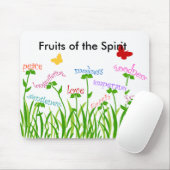 Vruchten van gedistilleerde tuinproducten muismat (Met muis)