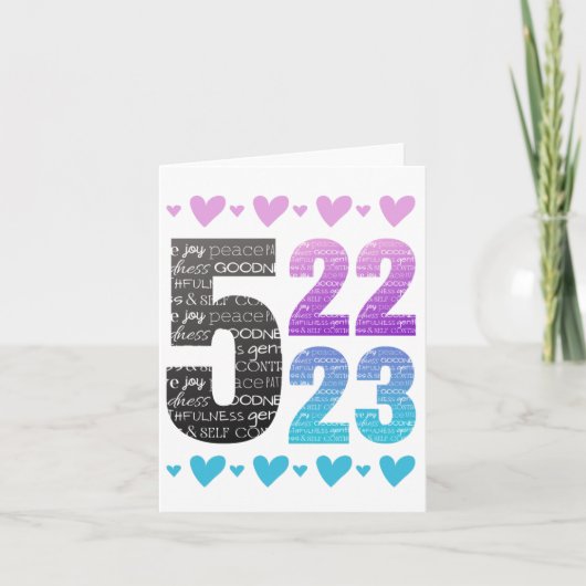 Vruchten van gedistilleerde Wenskaarten Kaart (Voorkant)