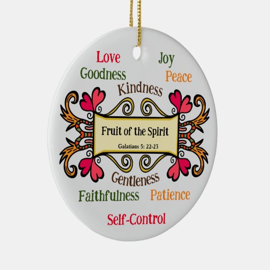 Vruchten van het gedistilleerde Ornament (Rechts)