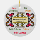 Vruchten van het gedistilleerde Ornament (Achterkant)