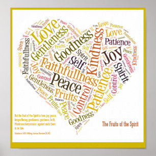 Vruchten van het gedistilleerde poster