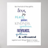 Vruchten van het gedistilleerde Poster (Voorkant)