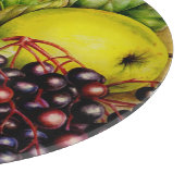 Vruchten van het hedgerow fijne kunstschilderij snijplank (Hoek)