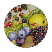 Vruchten van het hedgerow fijne kunstschilderij snijplank (Voorkant)
