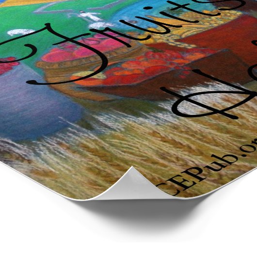 Vruchten van het Heilige Geest Poster (Hoek)