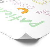 vruchten van het schattige Christelijke poster Hei (Hoek)