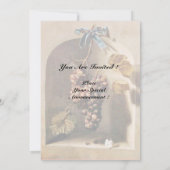 VRUCHTEN VAN HET SEIZOEN -PROSPERITEIT roze fuchsi Kaart (Achterkant)