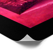 VRUCHTEN VAN HET SEIZOEN -ROZE ROOD PAARS POSTER (Hoek)