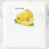 Vruchten van kwekerijen vierkante sticker (Tas)