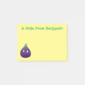 Vruchten van paars cartoon post-it® notes (Voorkant)