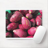 Vruchten van roodbruine peren muismat (Met muis)