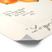 Vruchten van vruchten (Eriobotrya Japon) Poster (Hoek)